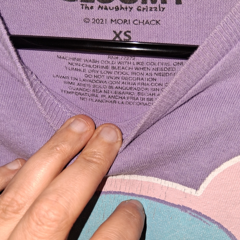 Skeleton Gloomy Bear T-Shirt The Naughty Grizzly XS 2021 - Picture 3 of 4